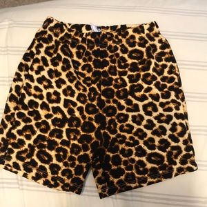 Princess Polly Leopard Biker Shorts